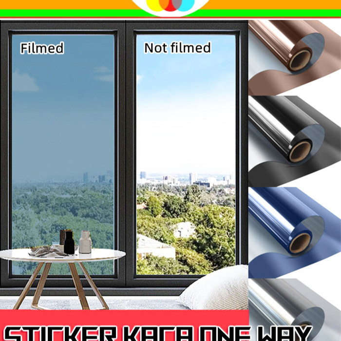 SGA STICKER STIKER KACA SATU ARAH KACA SUNBLAST WINDOW FILM ONE WAY MIRROR DECO