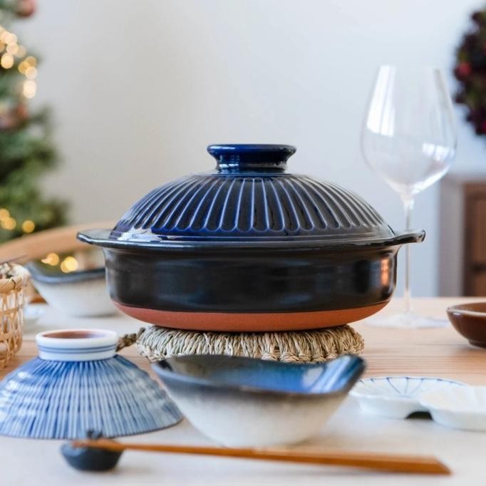 

Nabemono Japanese Hotpot Donabe Caserole Ginpo Kikka Nabe No.7 (2 Pax)