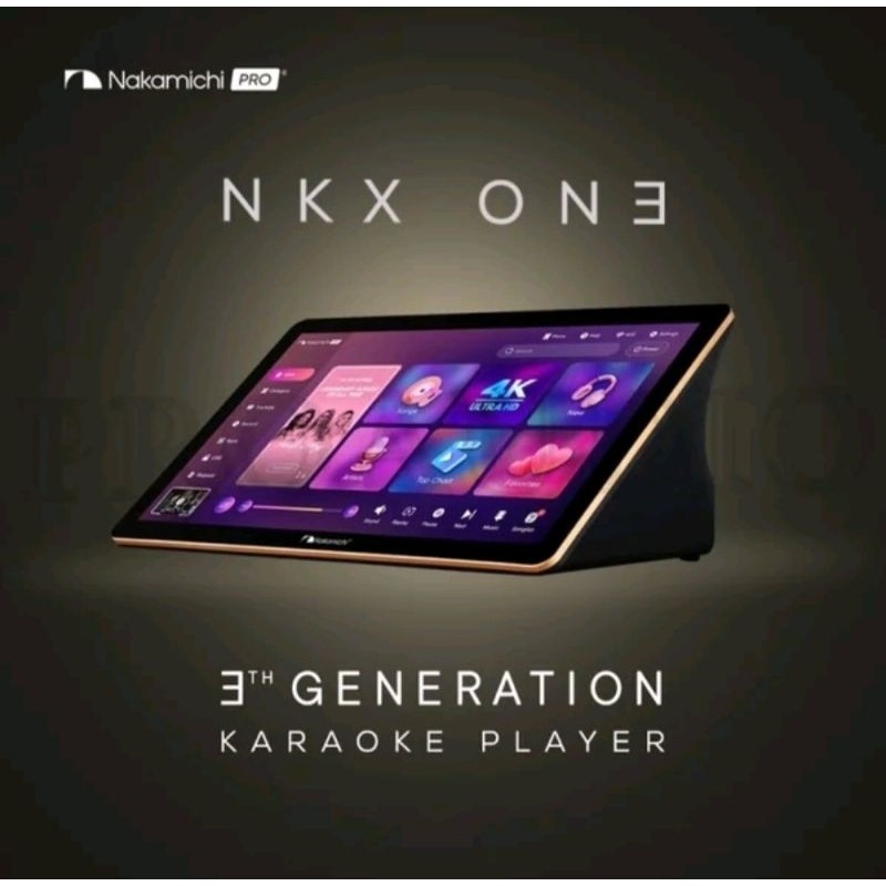 PLAYER KARAOKE NAKAMICHI NKX ONE LED TOUCHSCREEN ORIGINAL NKX ONE