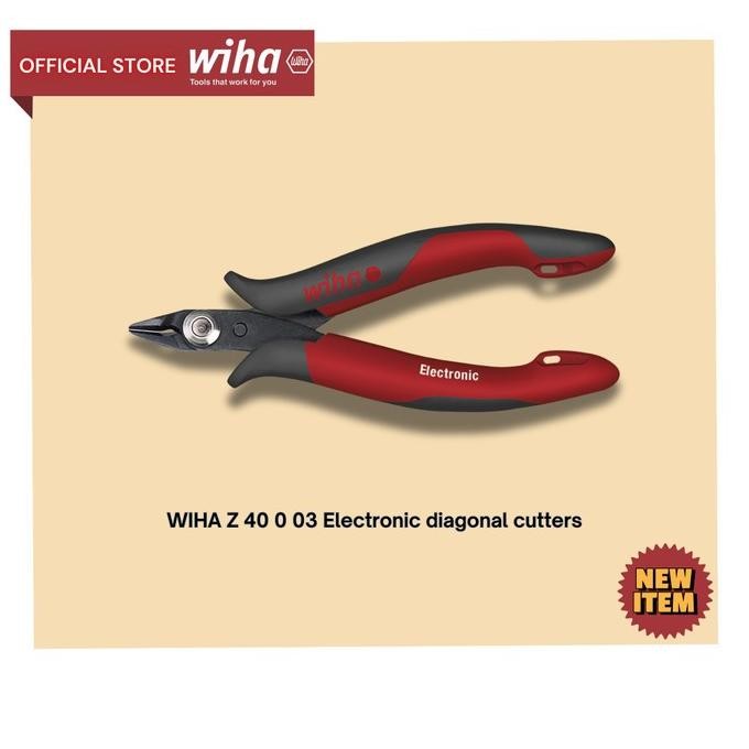 Murah Wiha Tang Potong Z 40 0 03 Electronic Diagonal Cutters - Official Wiha Indonesia