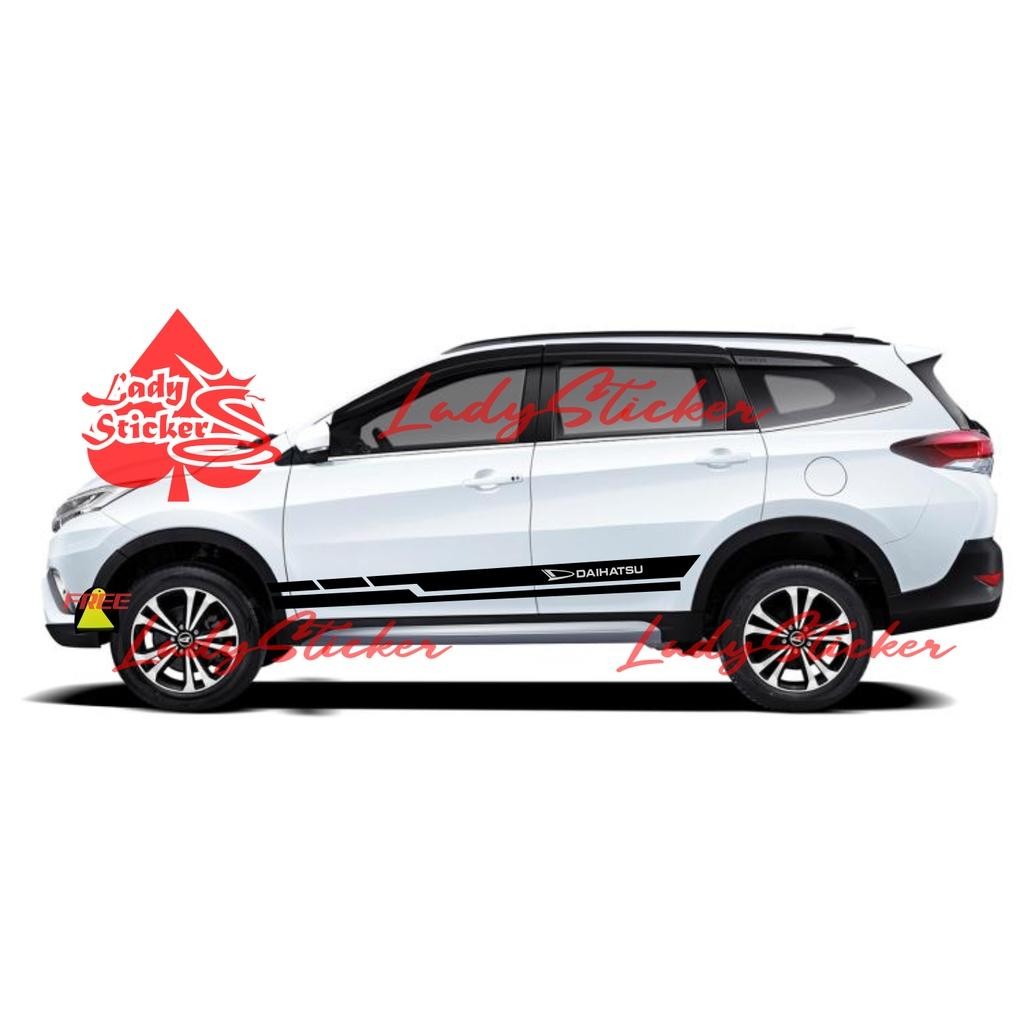 Sticker Stiker Daihatsu Terios Cutting Stiker Mobil Daihatsu Terios Ayla Xenia Sigra Dll