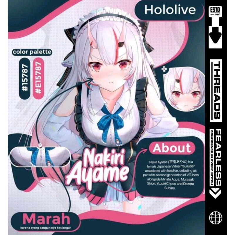 

*PromoTerjangkau* Stiker Wrap Baterai 18650 Odb Hololive Id Untuk Melindungi Batre Garskin Premium / X Casing Case COD