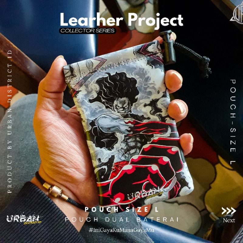 

*PromoTerjangkau* Urb Leather Pouch Size L Dualbaterai By Urban District Id Garskin Wrap Stiker Premium / X Casing Case COD