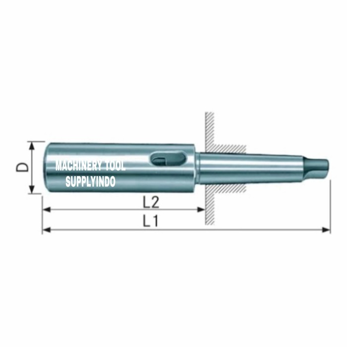 Langsung Co Bossku Extension Morse Taper Sleeve Mt3-Mt3 China