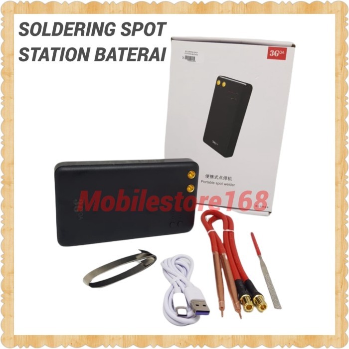 Terbaik Di Kelasnya Soldering Spot Station Baterai / Las Titik Spot Welder Portable
