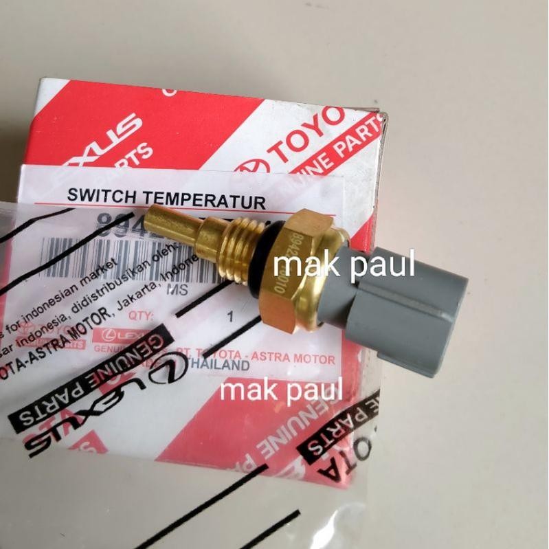 Sensor Suhu Ect Temperatur 3Pin Vios Old Soluna  Altis Camry Rush Avanza Xenia Grand Max Apv Origina
