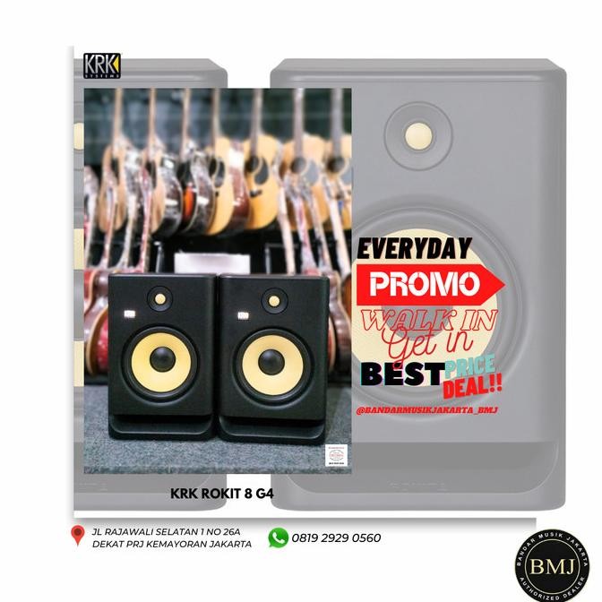 Sale Krk Rokit 8 G4 Speaker