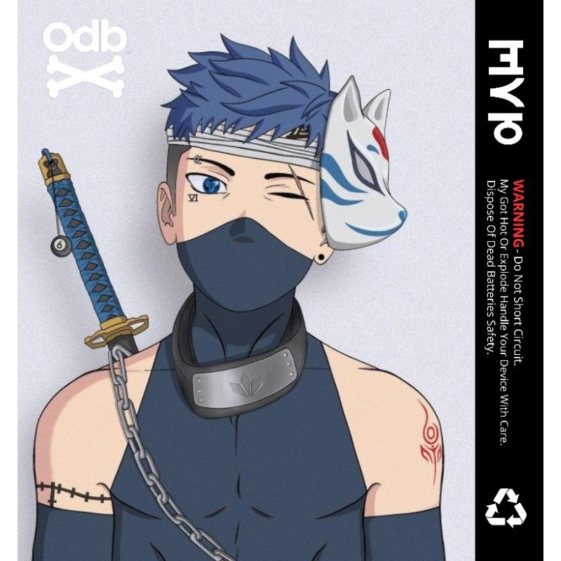 

*PromoTerjangkau* Stiker Wrap Baterai 18650 Odb X Anime Untuk Melindungi Batre Garskin Premium / Casing Case COD