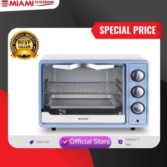 Oven Listrik Sharp EO18BL / Electric Oven Sharp EO18 / Oven 18Ltr