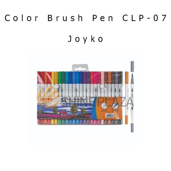 

Trending Color Brush Pen Joyko 24 Warna Clp-07 Neo