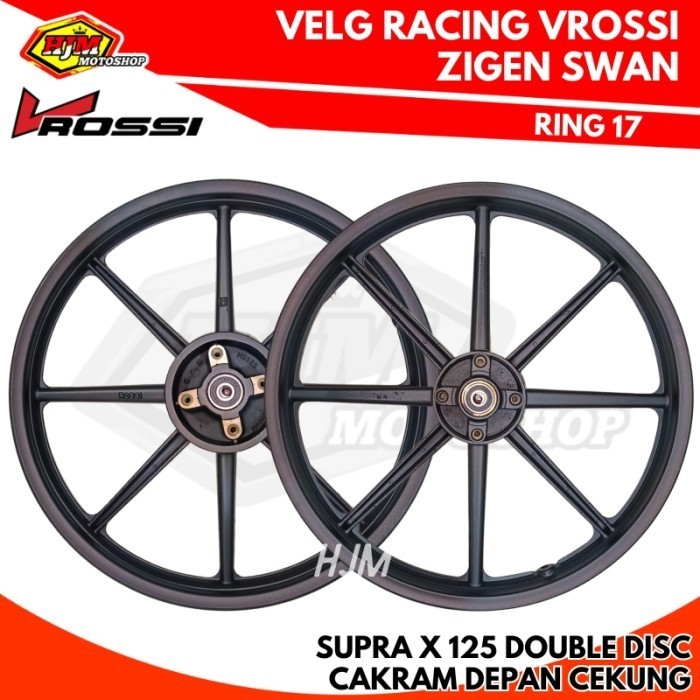 Velg Racing Supra X 125 Double Disc - Supra X 125 Dd Palang 8 Vrossi Zigen Swan
