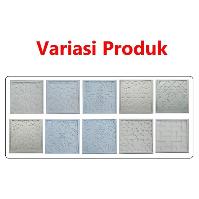 

Super Spesial [Haebot] Cetakan Panel Dinding Motif 3D Ukuran 50X50 Spon Eva Model 4 Neo