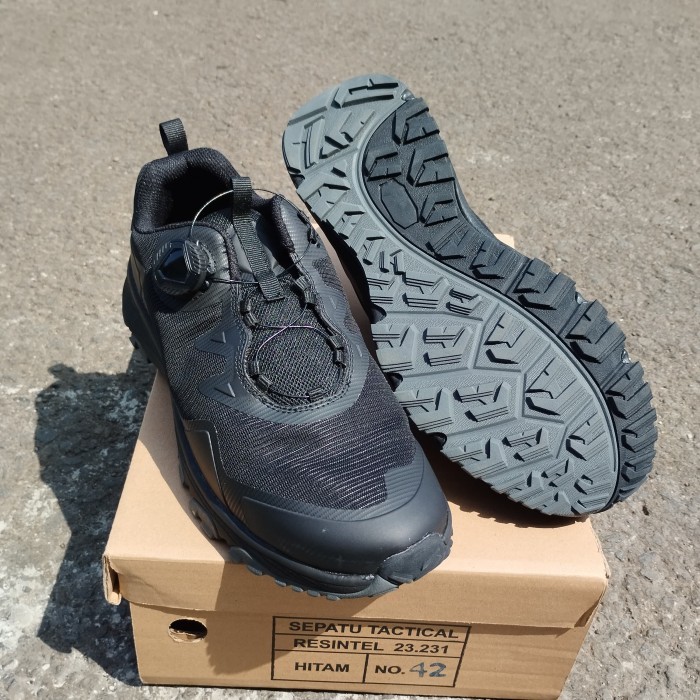 Sepatu Tactical Taliputar Resintel Polri OriginaL