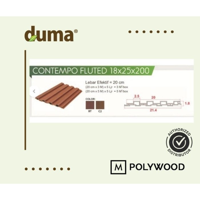 CONTEMPO Duma WPC Premium Wall Panel