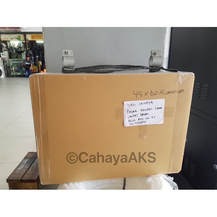 Neon Box Aluminium 45x60