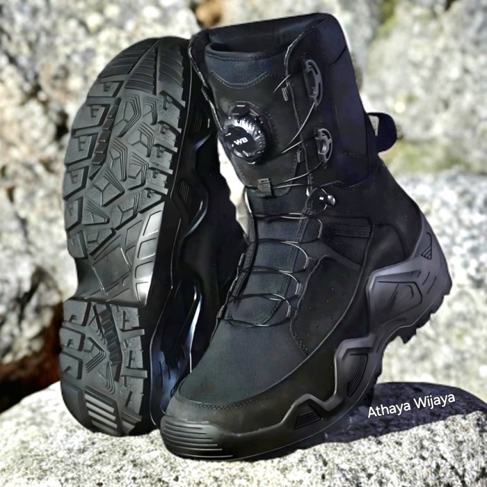 SEPATU PDL TNI POLRI TALI PUTAR WEBEST FORCE ONE MODEL LOWA GEVECHTEN