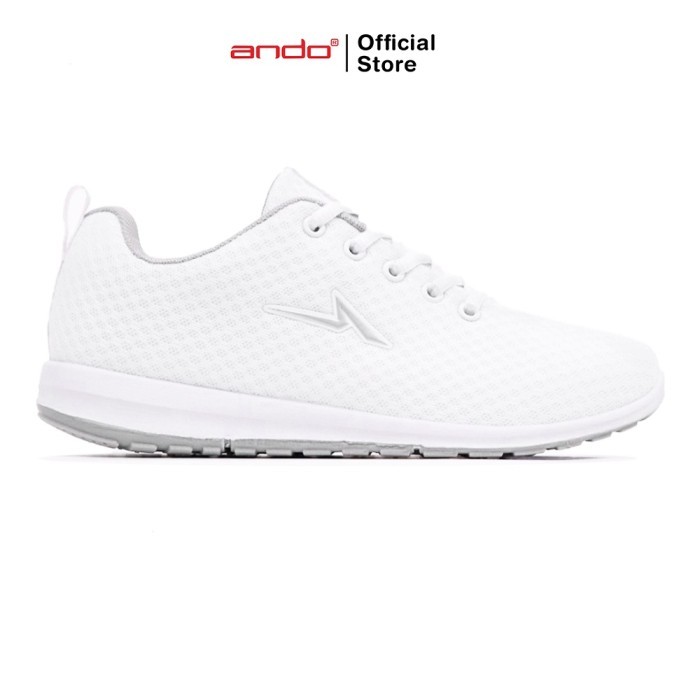 Ando Official Sepatu Sneakers Wiena Wanita Dewasa - Putih
