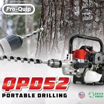 Mesin Bor Pohon Sawit Gaharu Mesin Bor Pohon Portabel PROQUIP QPD52
