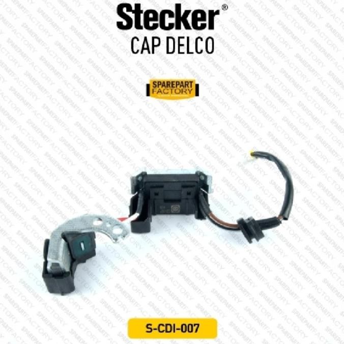 CDI Delco Karimun 12V 2 Pin 99-06 Merk Stecker run-j4 dijamin
