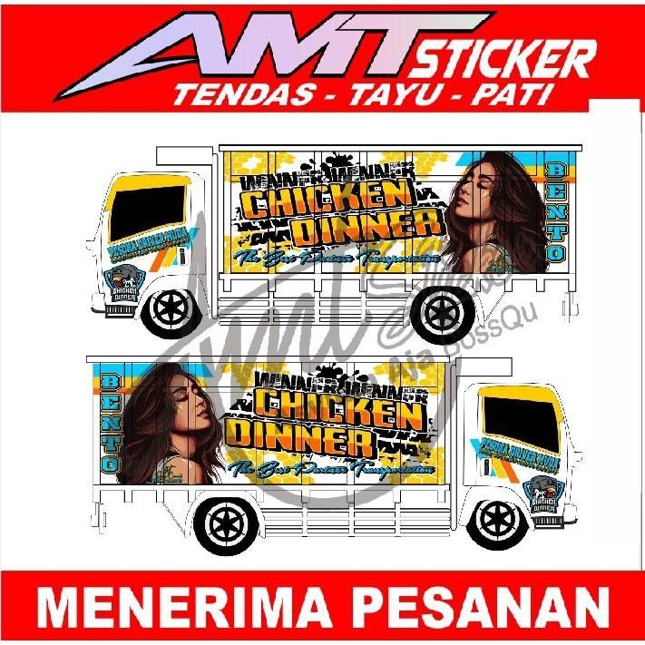 [Terlaris] Stiker Decal Full Body Truk Canter Stiker Body Canter Stiker Truk