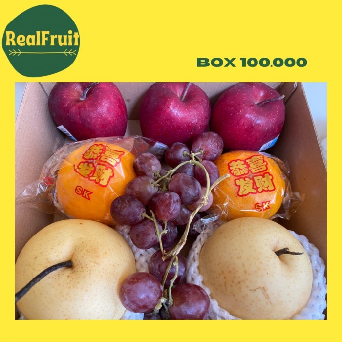 HRG DISKON BOX HAMPERS BUAH SEGAR PREMIUM