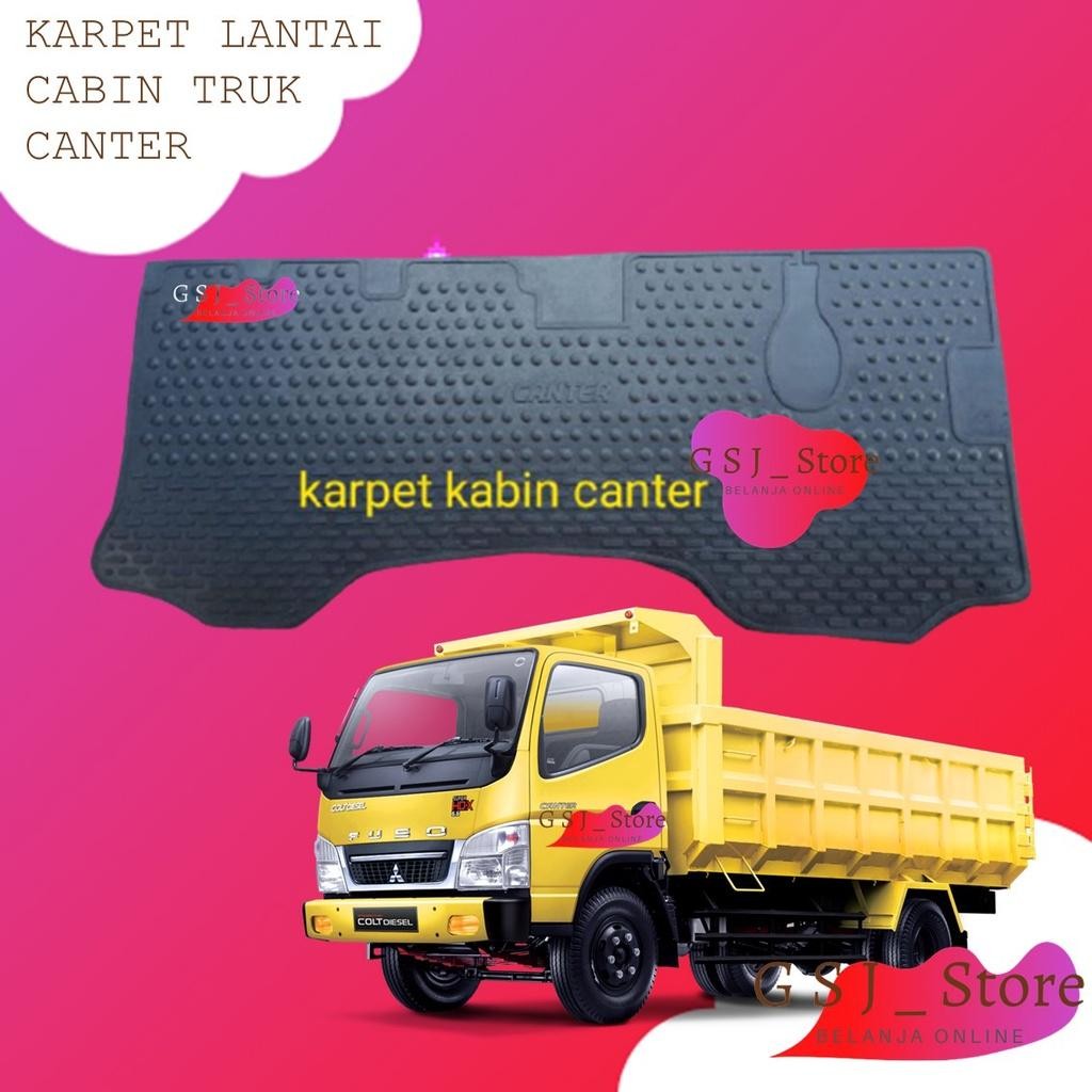 Karpet Lantai Depan Truk Canter /Karet Lantai Kabin Mobil Truck Termurah