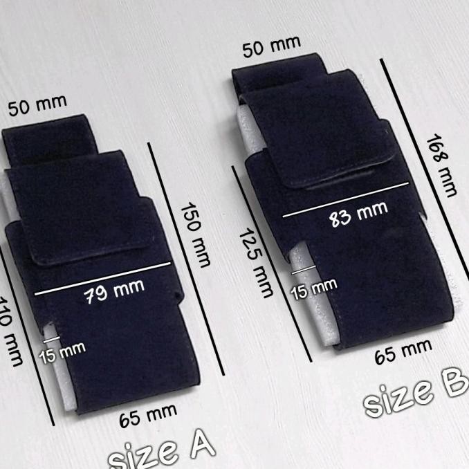 Dompet hp kulit asli pinggang vertikal Terlaris