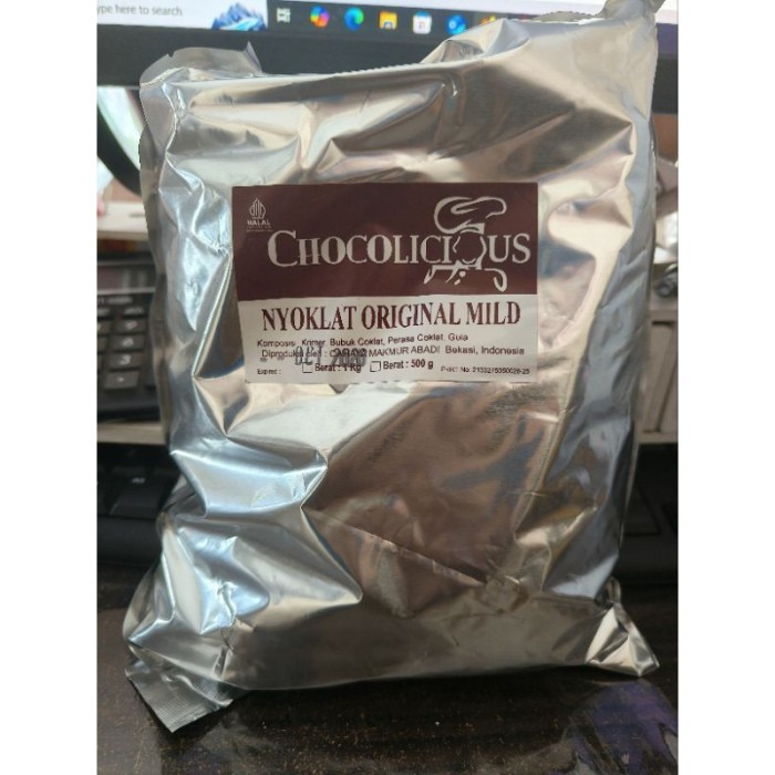 

BUBUK MINUMAN CHOCOLISIUS CHOCO ORIGINAL MILD 1KG