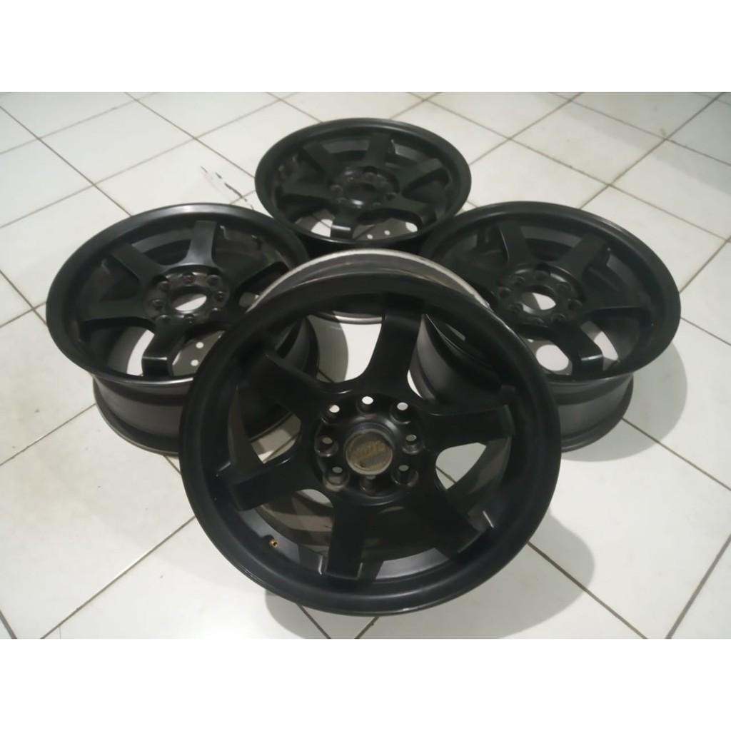 Pelek-Velg Mobil Murah Te37 Ring 15 Untuk Vios Avanza Yaris Swift Sirion