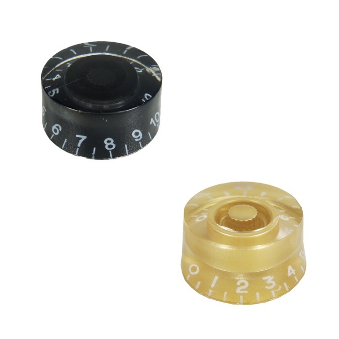 Knop Gitar Elektrik Listrik Plastik Nomor Angka Guitar Tube Knob KG-05