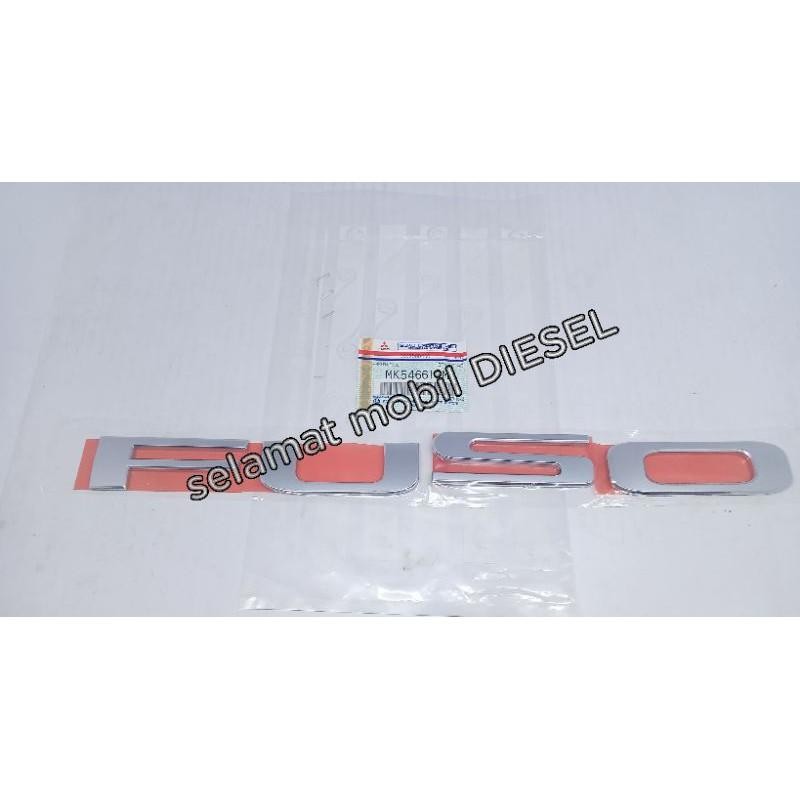 Emblem  Sticker Logo Mitsubishi Canter Fuso Original