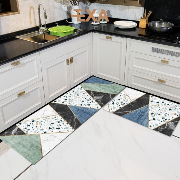 Promo Keset Kaki Diatomite Dapur 2 In 1 Keset Dapur Diatomite Panjang 2In1