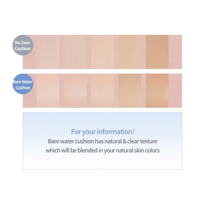 ROMAND Bare Water Cushion SPF 38 PA+++ ROMAND