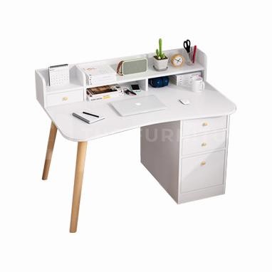 Meja Belajar Kayu/ Meja Belajar Minimalis/ Meja Kerja Minimalis/ Meja Belajar / Dengan laci minimali