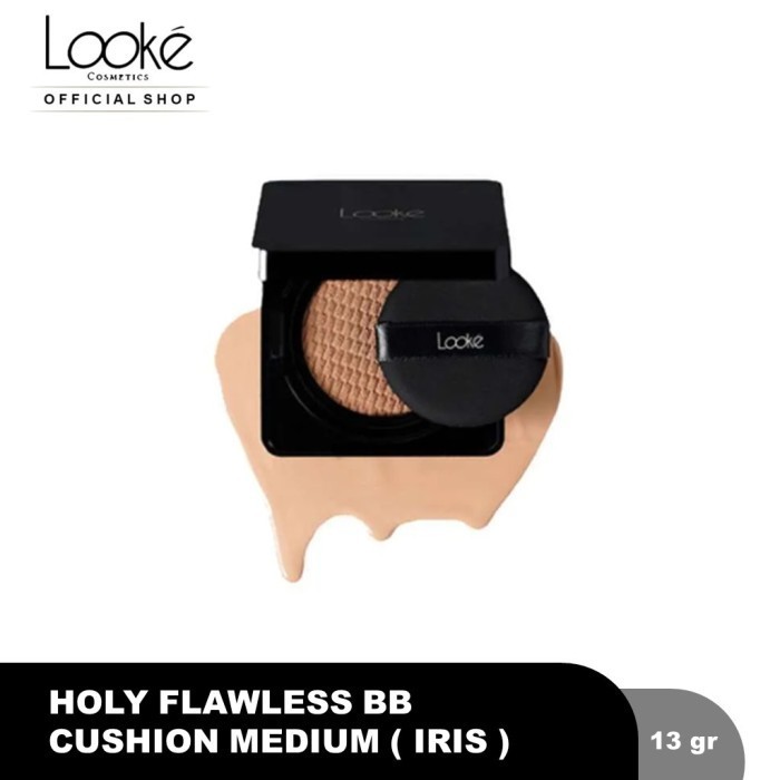 LOOKE COSMETICS HOLY FLAWLESS BB CUSHION IRIS