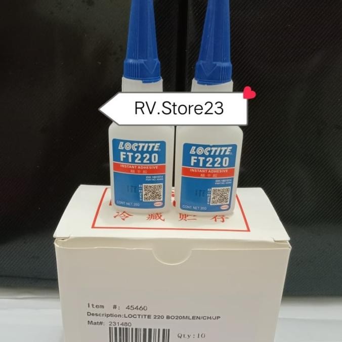 Promo LEM LOCTITE FT220 Lem Super Kuat Instan 20gr ( ORIGINAL ) COD