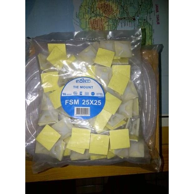 

Promo tie mounts FSM 25 X 25 " FORT " COD