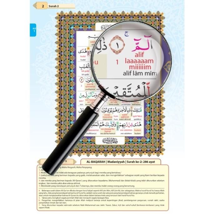 Mushaf Alquran Almadrasah Duo Latin Terjemahan Perkata Tajwid Warna A4