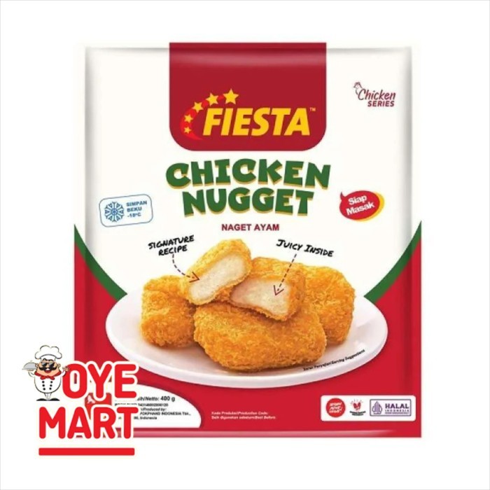 

FIESTA CHICKEN NUGGET 400GR / NAGET AYAM