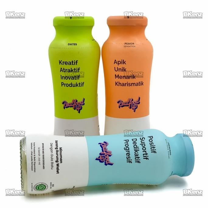 

Realfood Up Minuman Sarang Burung Walet Asli Isi 6 Botol
