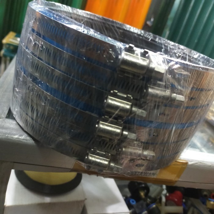 klem pipa/coupling cip (cast iron) 3"