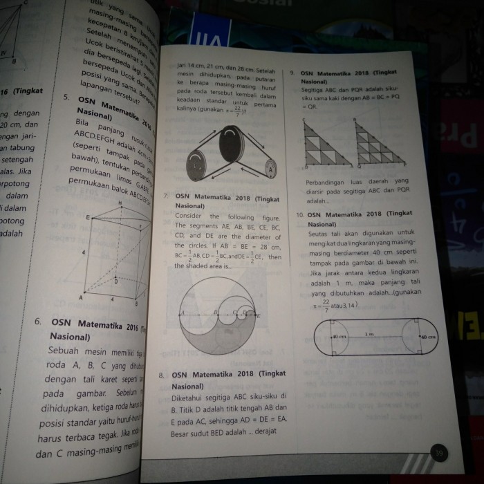 

GRATIS ONGKIR BUKU OSN SD OLIMPIADE MATEMATIKA SD / BUKU OSN MATEMATIKA OSN MTK SD