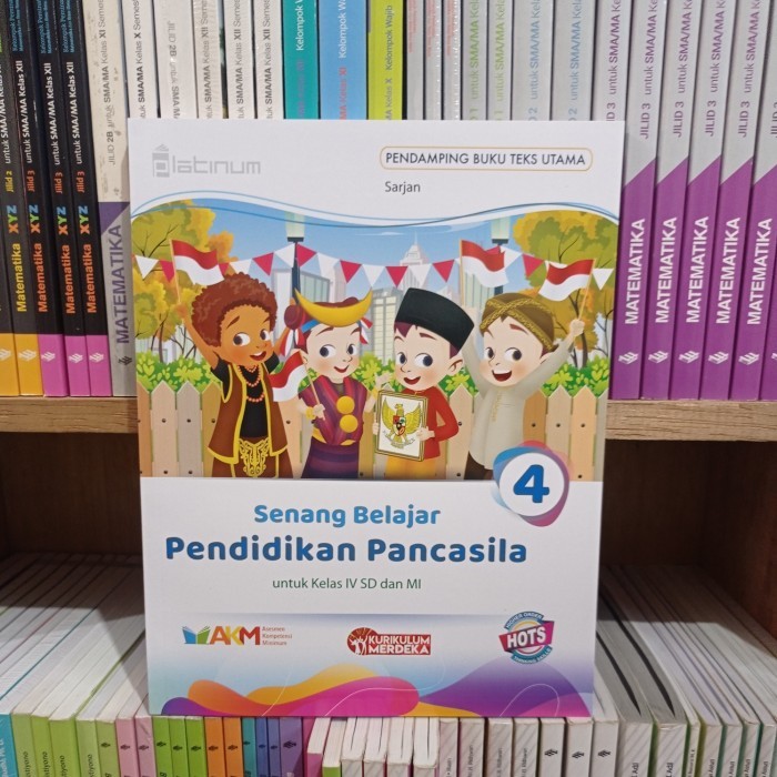

BOOM SALE Buku Senang Belajar Pendidikan Pancasila Kelas 4 SD Kurikulum Merdeka