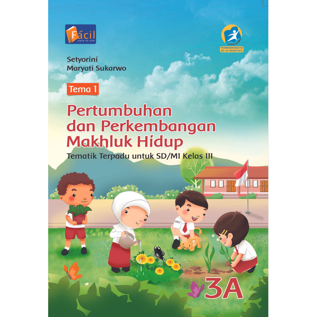 

BIG PROMO Buku Tematik Kelas 3 SD/Mi Jilid 3A - 3H K13 Revisi Facil