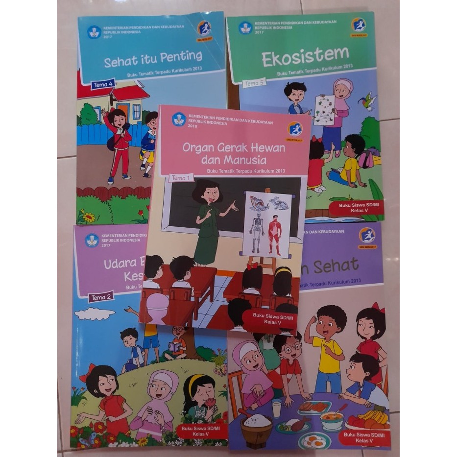 

BOOM SALE BUKU TEMATIK KELAS 5 : PAKET SEMESTER 1 (TEMA 1 5)