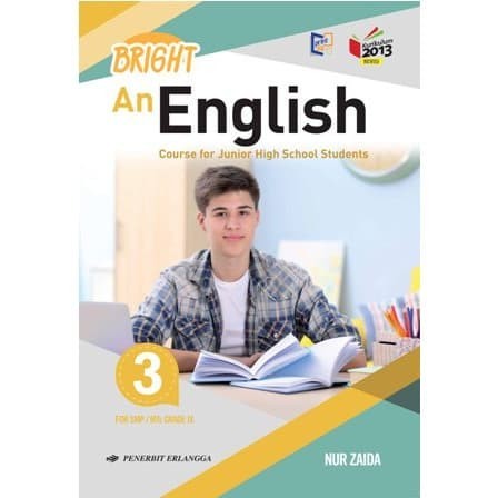 

FLASH SALE Bright An English 3 SMP IX - K13N Erlangga Buku Bahasa Inggris