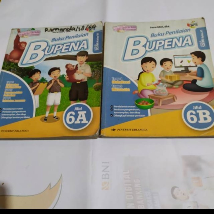 

READY GROSIR bupena tematik sd kelas 6 a dan b revisi