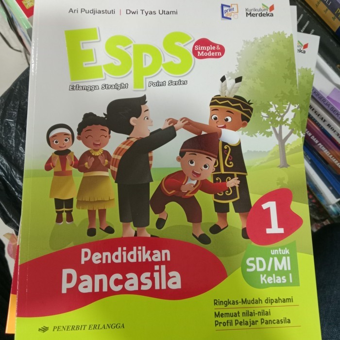 

BIG SALE ESPS Pendidikan Pancasila untuk SD kelas 1 Erlangga kurikulum Merdeka