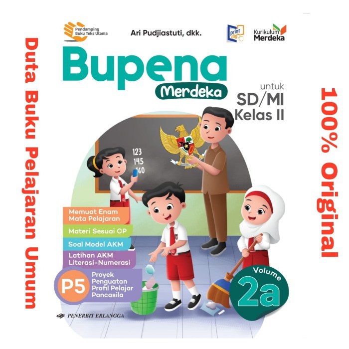 

HOT PROMO Buku Bupena 2A Kelas 2 SD / Kurikulum Merdeka Erlangga