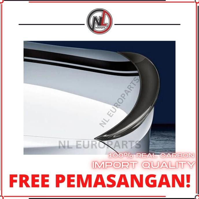 DUCKTAIL SPOILER M PERFORMANCE STYLE BMW F30 SERI 3 CARBON IMPORT